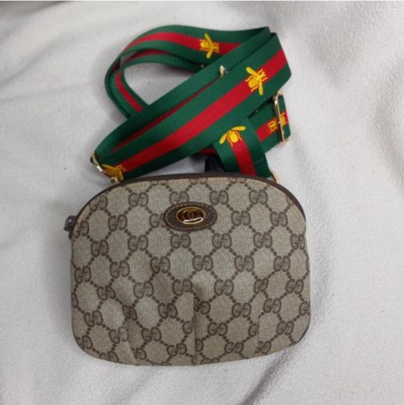 Authentic Vintage Gucci GG Monogram Supreme Web Clutch Fanny Bum Waist Belt Bag - Picture 3 of 11